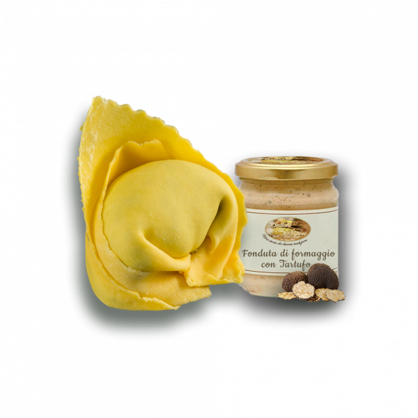 TORTELLO FONDUTA DI FORMAGGIO CON TARTUFO